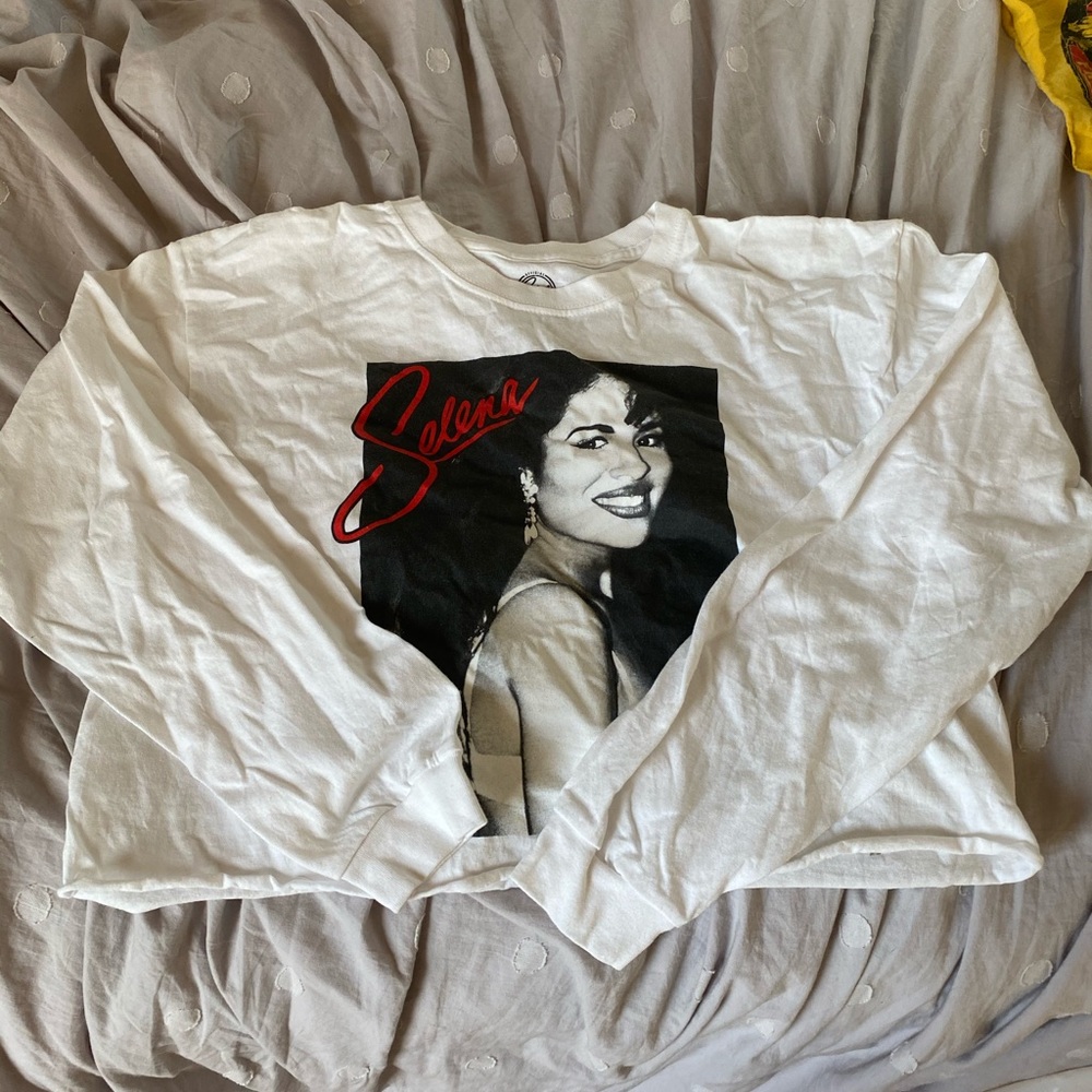 Selena cropped long sleeve